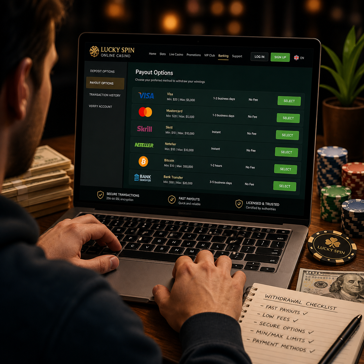 How to Choose a Safe Online Casino with Quick Payouts: A 2026 Guide for U.S. Players