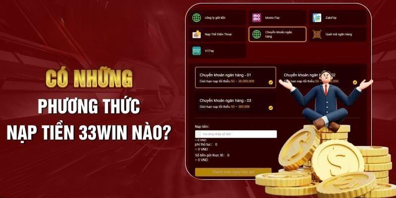 Nhiều cách nạp với các bước chỉ dẫn chi tiết